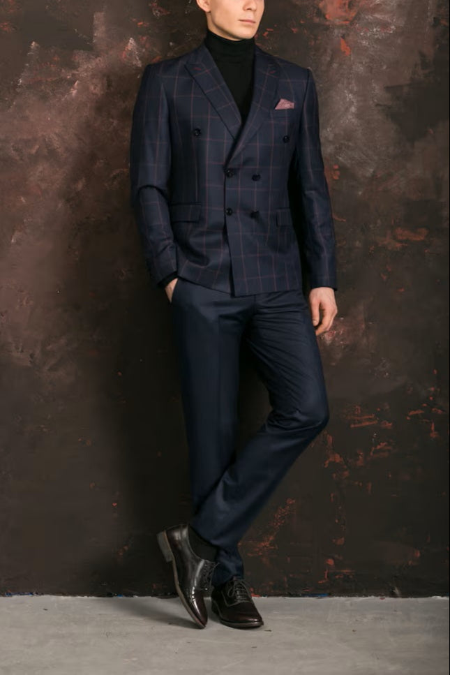 Double Breasted 2 button suit (Bespoke)