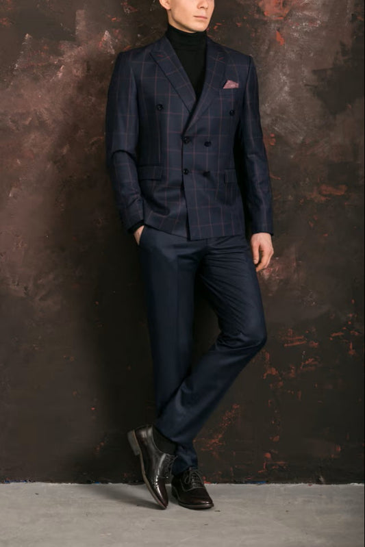 Double Breasted 2 button suit (Made to Measure)