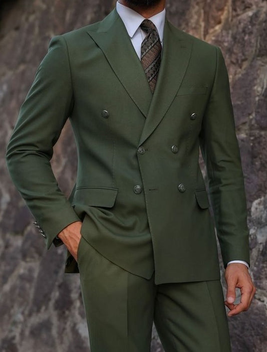Double Breasted 2 button Blazer (Made to Measure)