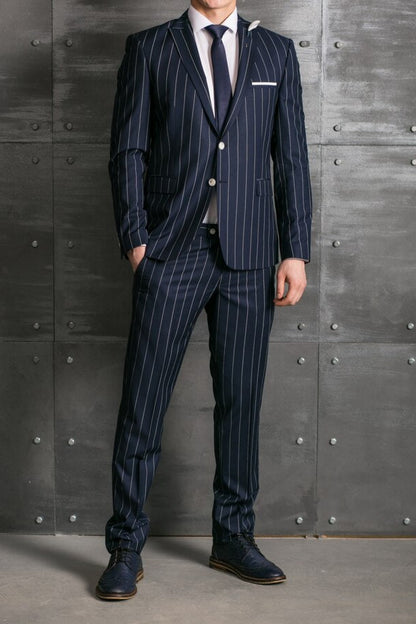 Single Breasted 2 Button Suit (Made to Measure)